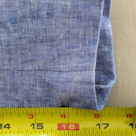 J. Crew Linen Schoolboy Blazer 4 Blue - Picture 12 of 13